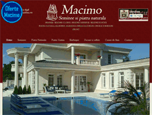 Tablet Screenshot of macimo.ro
